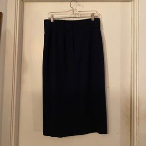 Navy blue skirt